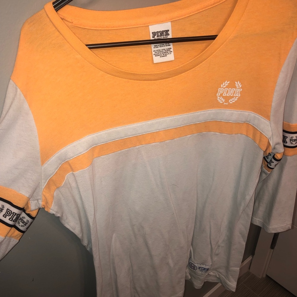Pink: 3/4 Sleeve Lounge Top